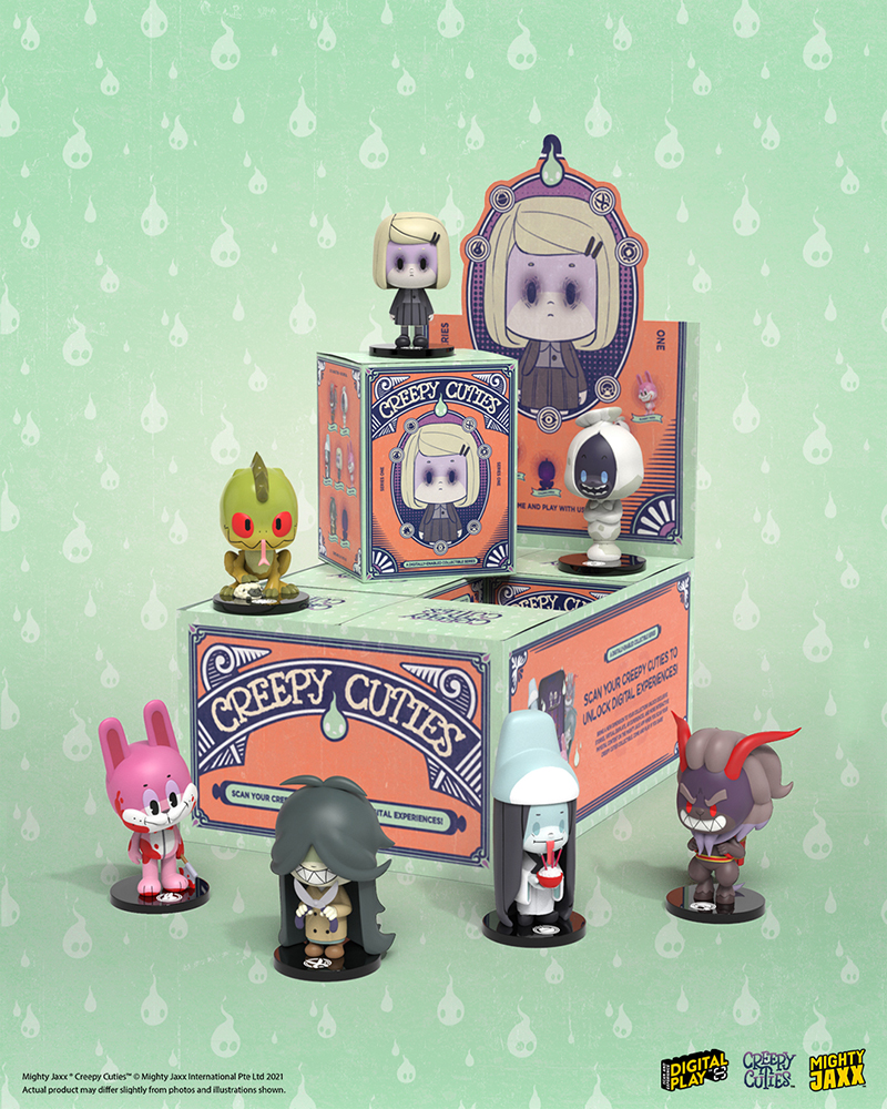 Creepy Cuties Blind Box By Mightyjaxx | Ultra Tokyo Connection